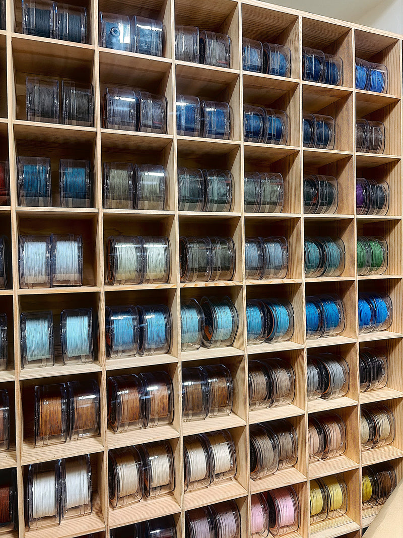 Mattstudio 100%亞麻專業手縫線 80多種色彩（0.45mm）