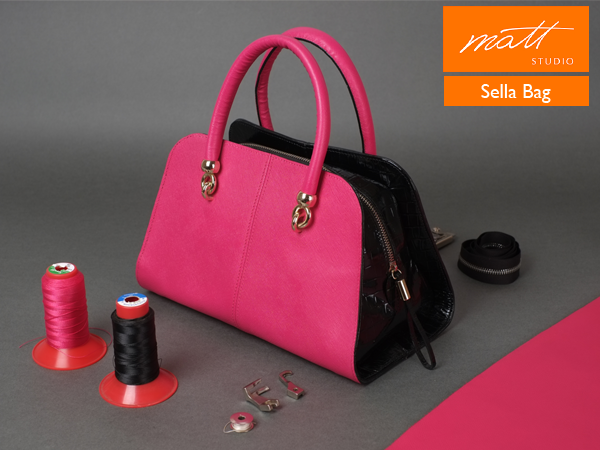 單款【Sella包】雙色拼接的絕美馬鞍包